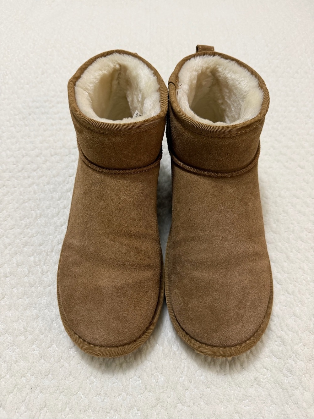 Greystone Genuine Suede Short Boots Chestnut Men’s Size 12 - Picture 3 of 10